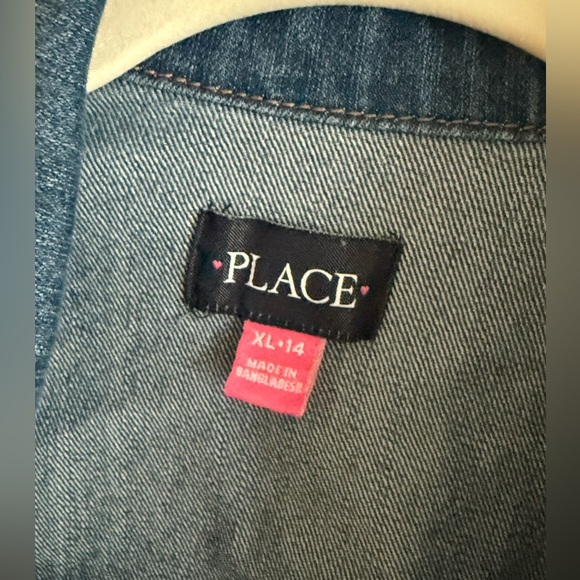 Place Denim Jacket - Girls Size XL (14) - Picture 4 of 8